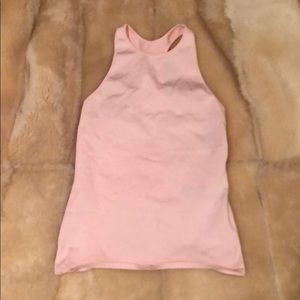 Ralph Lauren Purple Label Silk Blend Racerback Top